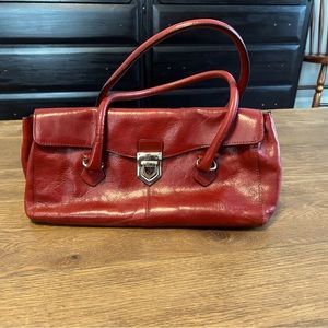 Vintage Wilson’s Leather red pocketbook